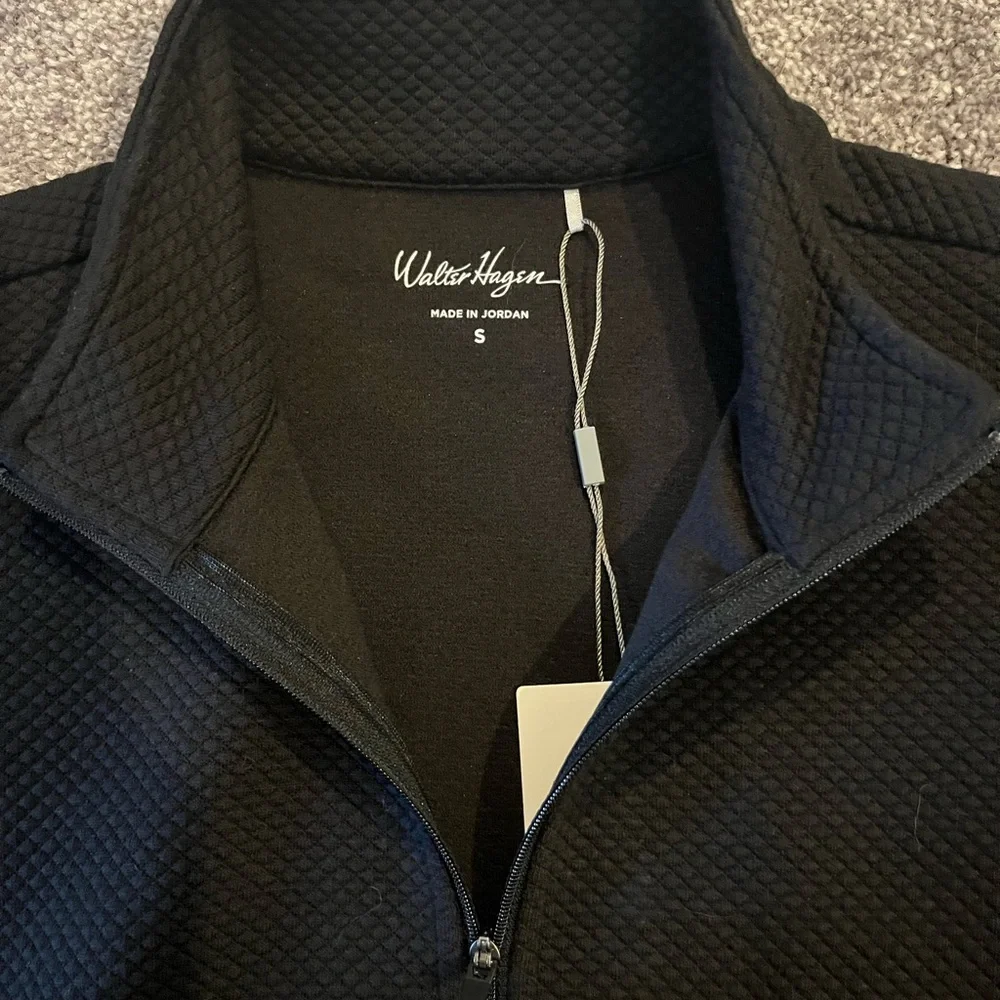 Walter Hagen Women's Clubhouse Full Zip Golf Jacket black size small - Picture 4 of 7